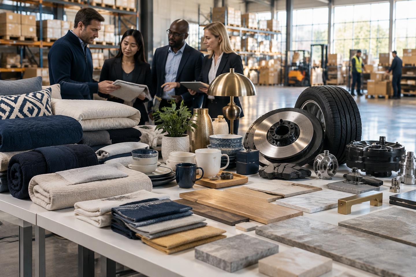 Wholesale product sourcing review in a warehouse